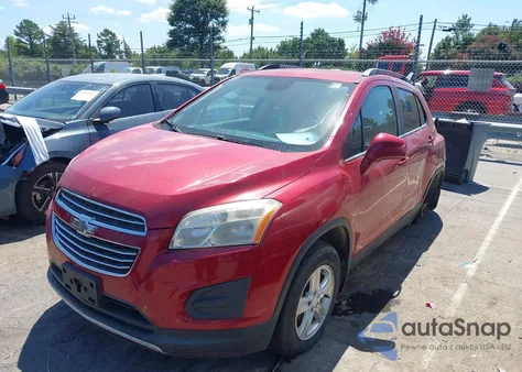 2015 Chevrolet Trax 1Lt from USA, damaged, VIN KL7CJRSB1FB097748